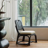 Tuhm Accent Chair, Black