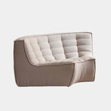 Amber Armless 3 Seater