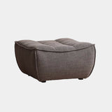 Amber Armless Ottoman, Grey