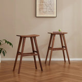 Osso Bar & Counter Stool, Walnut