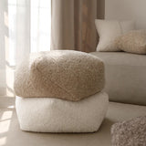 Waft Pouffe, White