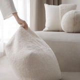 Waft Pouffe, White